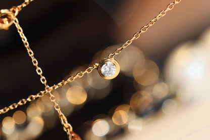 [⭐Lioran]DAMOUR DIAMOND NECKLACE