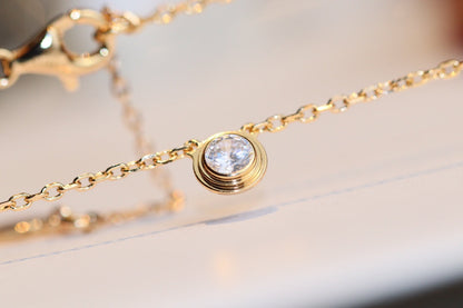 [⭐Lioran]DAMOUR DIAMOND NECKLACE