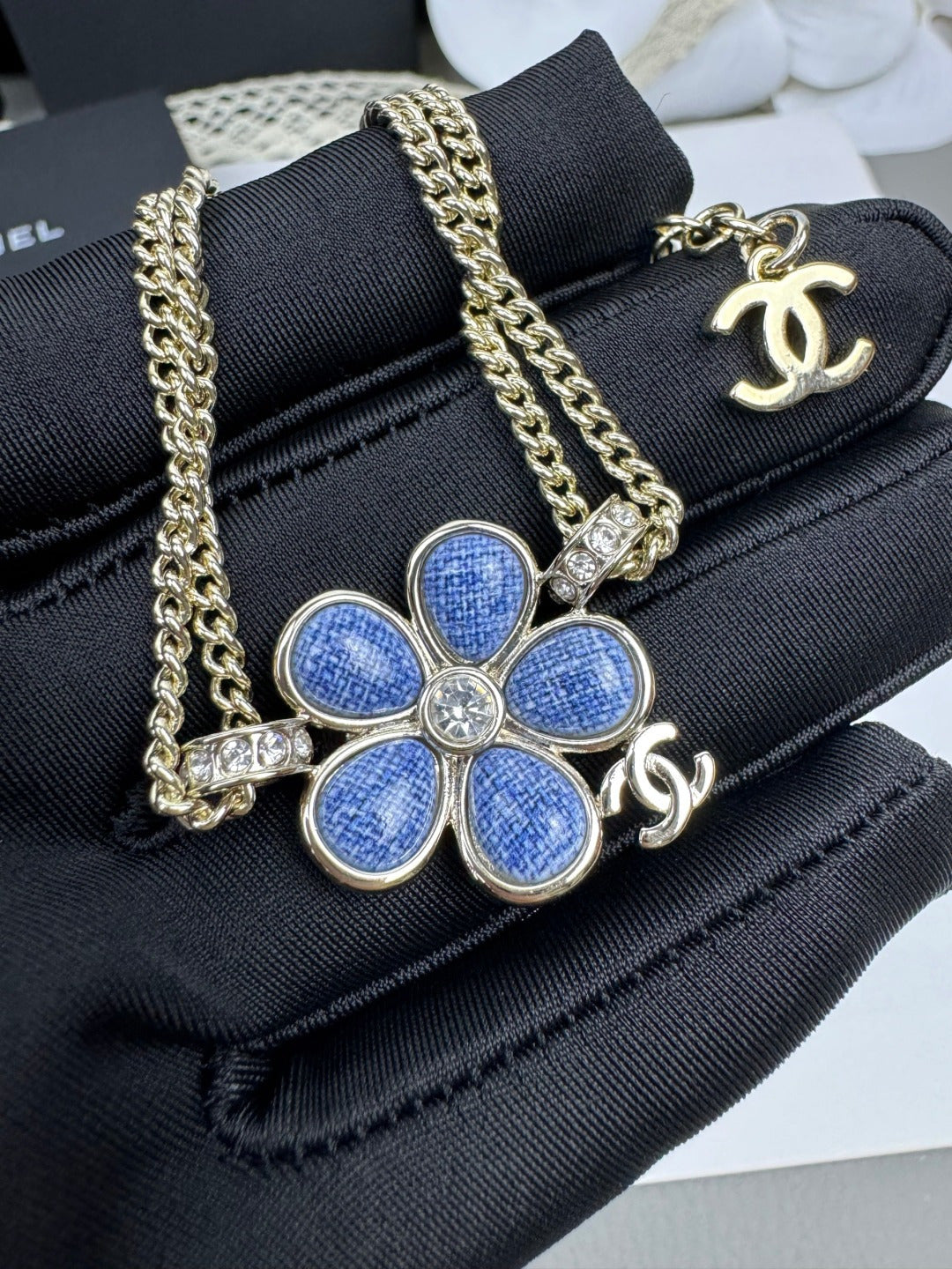 [⭐Lioran]VOLTE New Blue Floral Double-Layer Bracelet