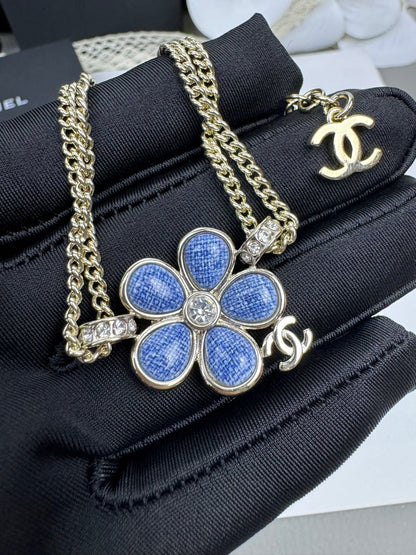 [⭐Lioran]VOLTE New Blue Floral Double-Layer Bracelet