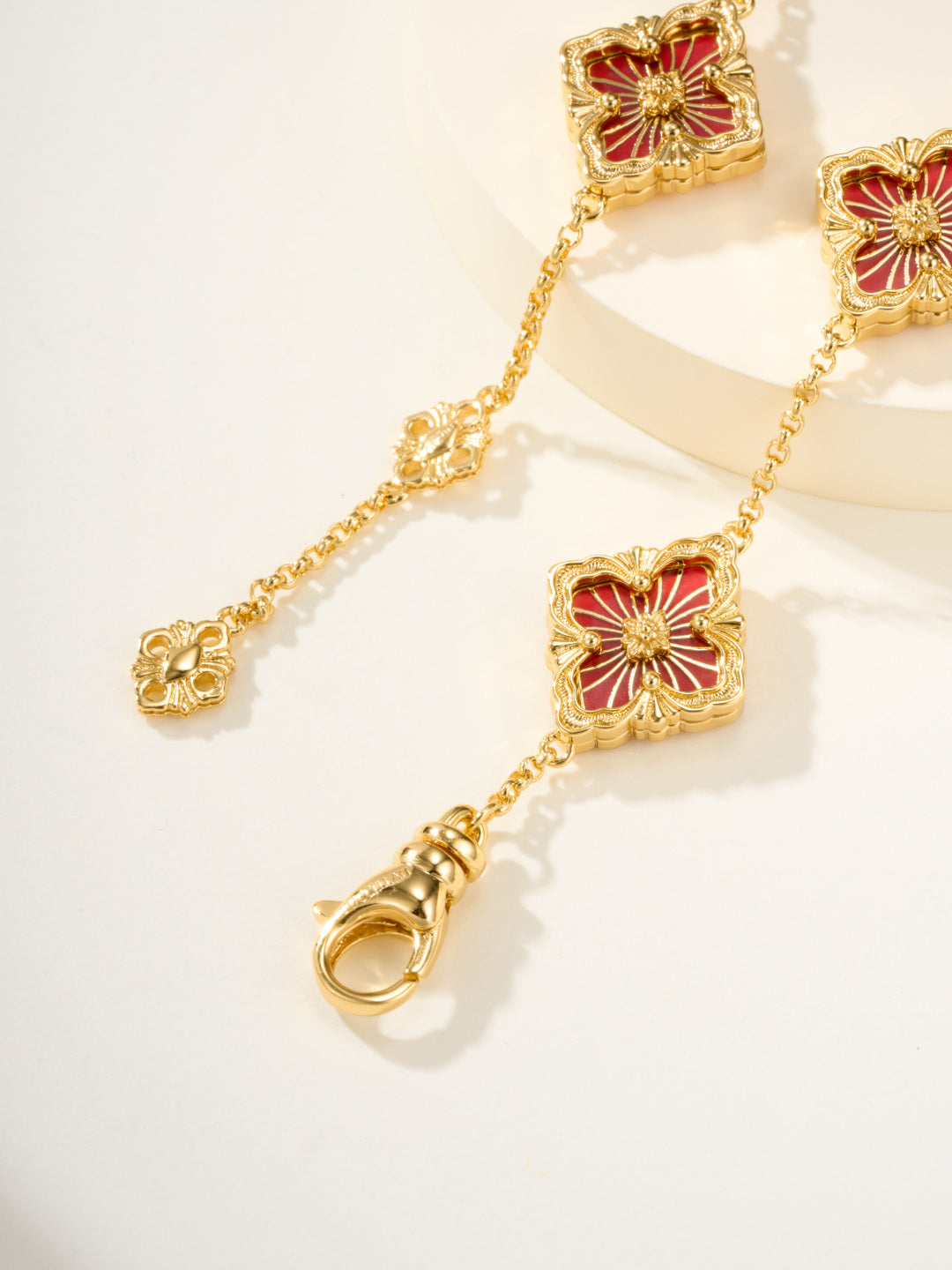 [⭐Lioran]B.C.L ENAMELED Five-Flower Bracelet（Various Colors)