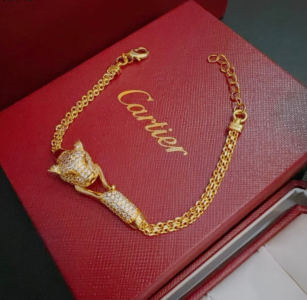 [⭐Lioran Jewelry] PANTHERE  BRACELET DIAMONDS