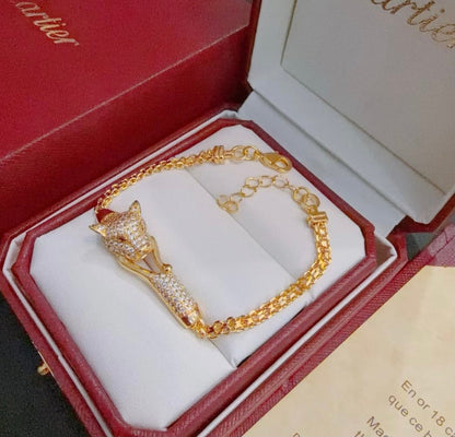 [⭐Lioran Jewelry] PANTHERE  BRACELET DIAMONDS