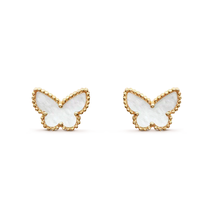 [⭐Lioran]SWEET BUTTERFLY MOP EARSTUDS