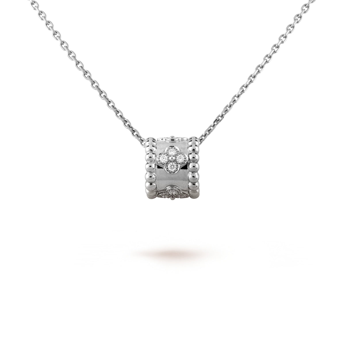 [⭐Lioran]PERLEE PEDANT SIVLER DIAMOND NECKLACE