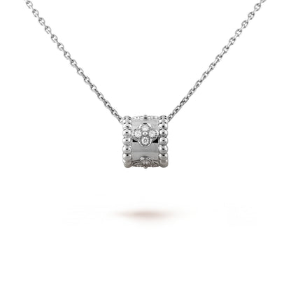 [⭐Lioran]PERLEE PEDANT SIVLER DIAMOND NECKLACE