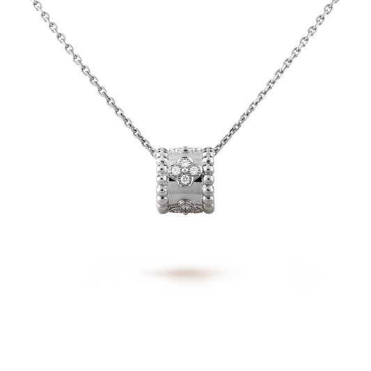 [⭐Lioran]PERLEE PEDANT SIVLER DIAMOND NECKLACE