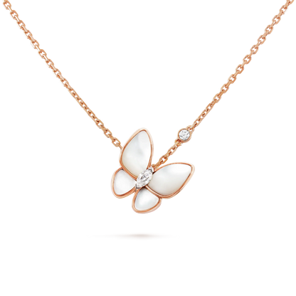 [⭐Lioran]BUTTERFLY MOP DIAMOND NECKLACE