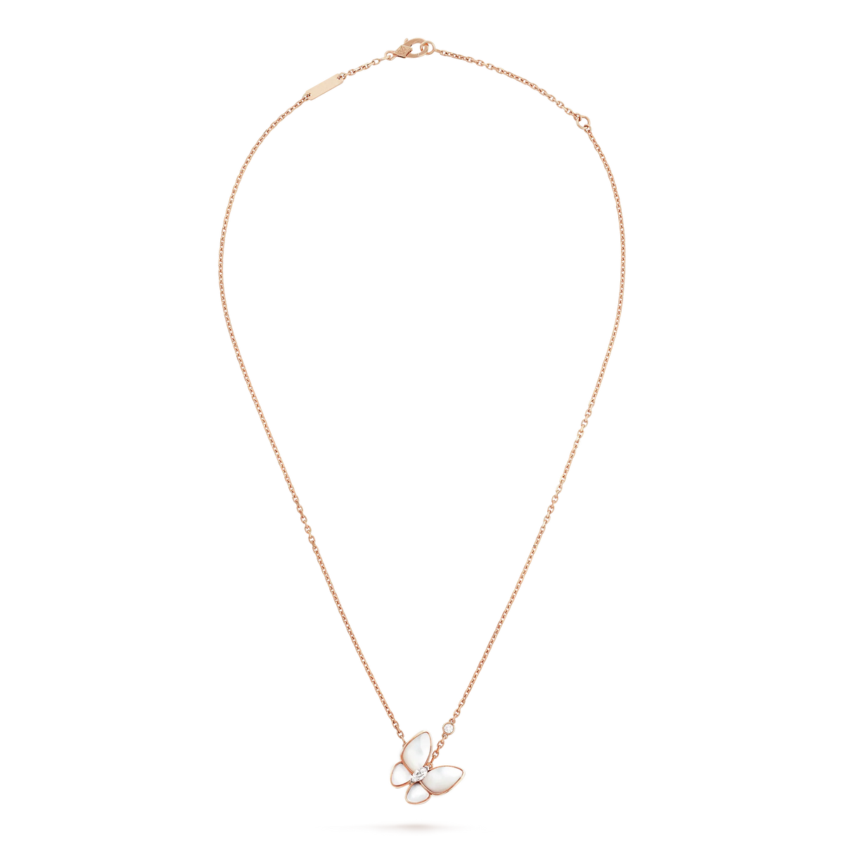 [⭐Lioran]BUTTERFLY MOP DIAMOND NECKLACE