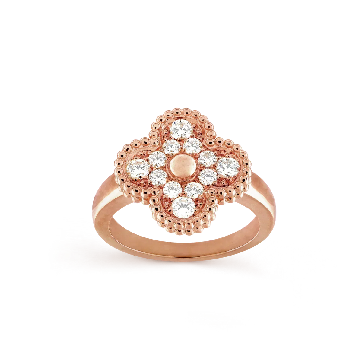 [⭐Lioran]CLOVER DIAMOND RING