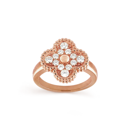 [⭐Lioran]CLOVER DIAMOND RING