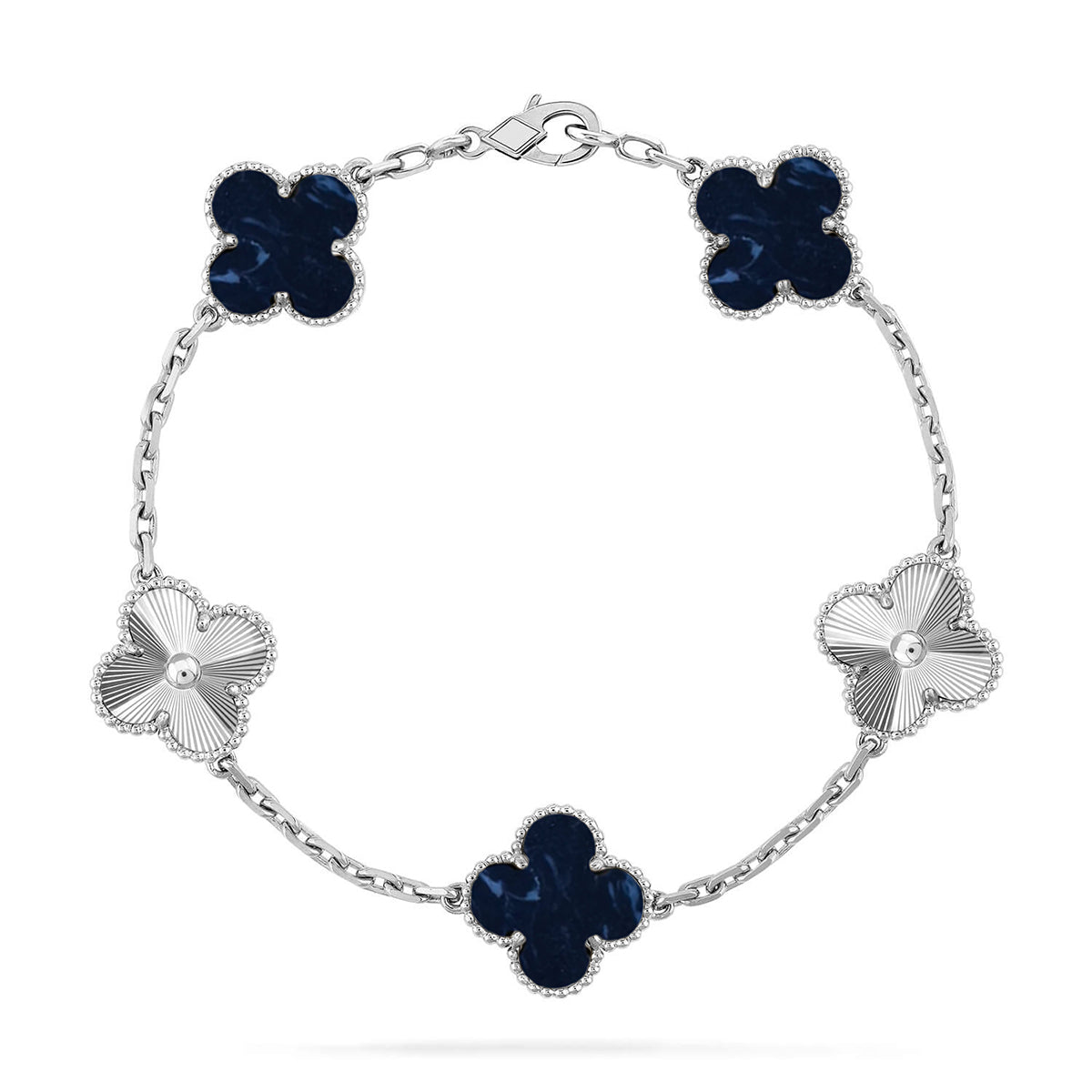 [⭐Lioran]CLOVER 5 MOTIF PIETERSITE BRACELET COLLECTION