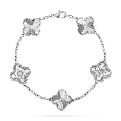 [⭐Lioran] CLOVER 5 MOTIF LASER BRACELET COLLECTION