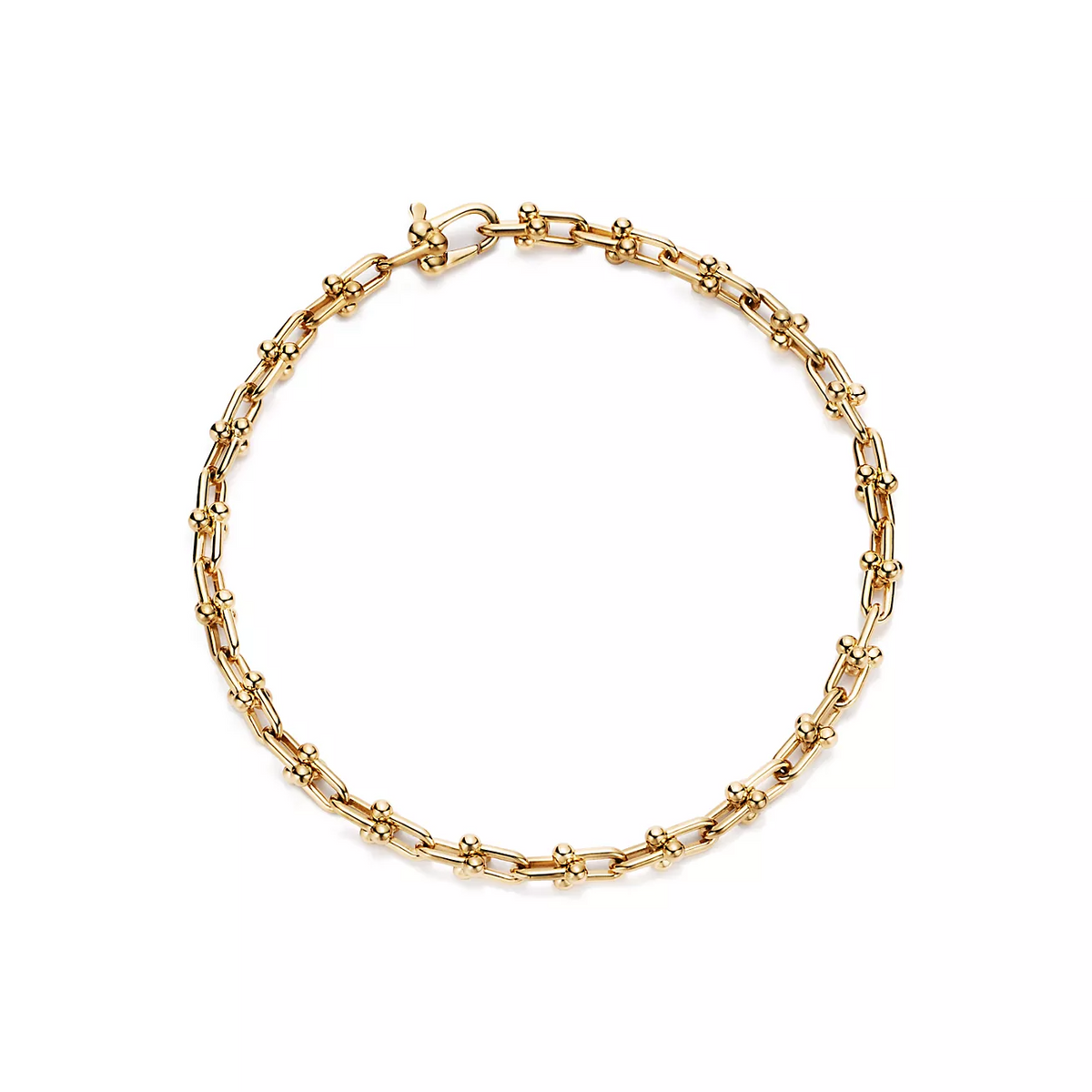 [Lioran]HARDWEAR MICRO LINK 44 MOTIF GOLD BRACELET
