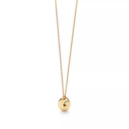 [Lioran]BALL PENDANT 12.75MM NECKLACE