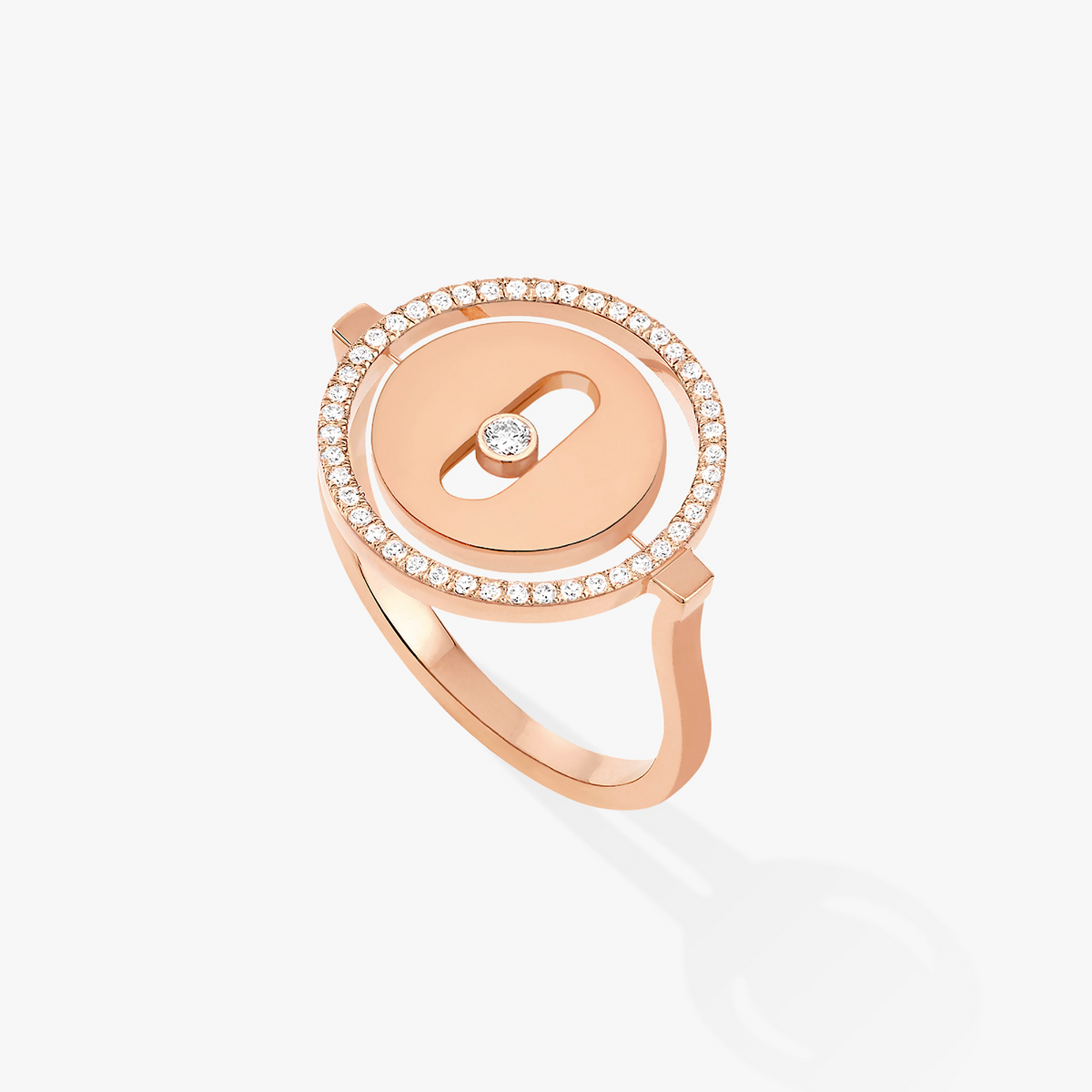 [⭐Lioran]Demo MOVE PINK GOLD DIAMOND RING