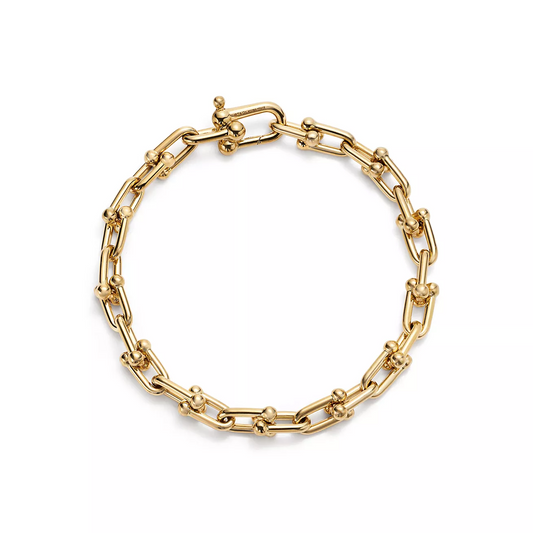 [Lioran]HARDWEAR SMALL LINK 26 MOTIF GOLD BRACELET