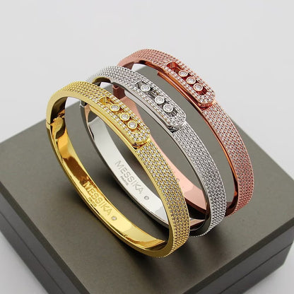[⭐Lioran]Move Noa Full Pavé Diamond Bangle Bracelet
