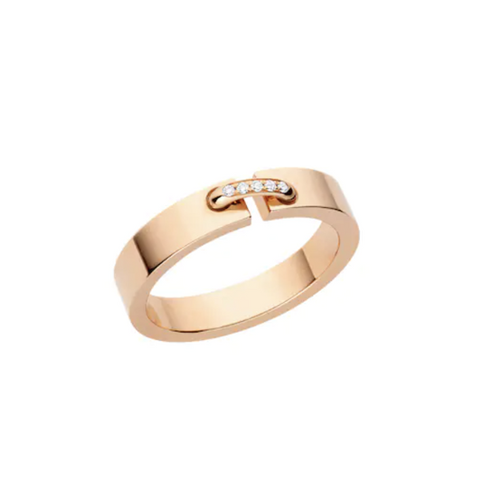 [⭐Lioran]ALLIANCE LIENS VIDENCE DIAMOND 4MM RING
