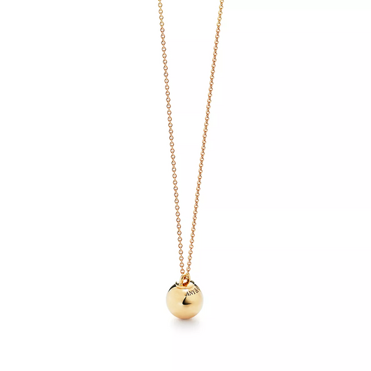 [Lioran]BALL PENDANT 12.75MM NECKLACE