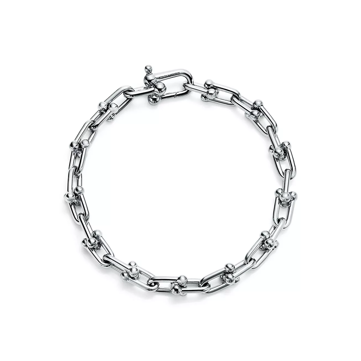 [Lioran]HARDWEAR SMALL LINK 26 MOTIF SILVER BRACELET