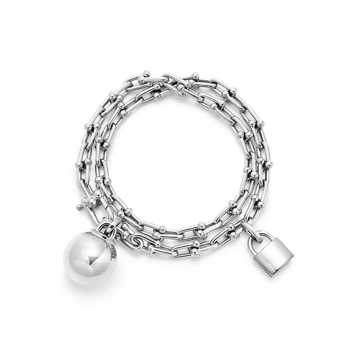 [Lioran]HARDWEAR SMALL WRAP SILVER BRACELET