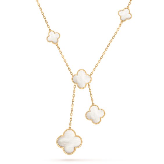 [⭐Lioran]CLOVER MOTHER OF PEARL NECKLACE 6 MOTIF