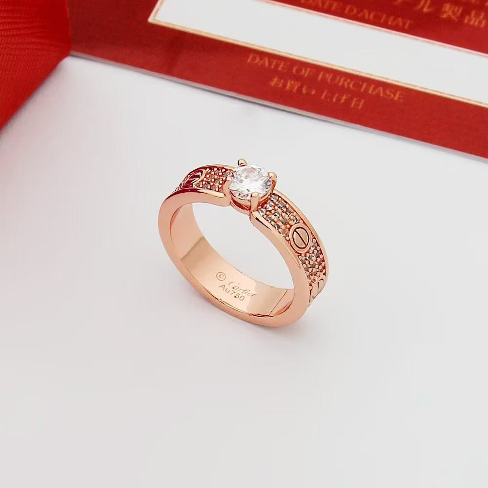 [⭐Lioran]Starry Sky Diamond Ring