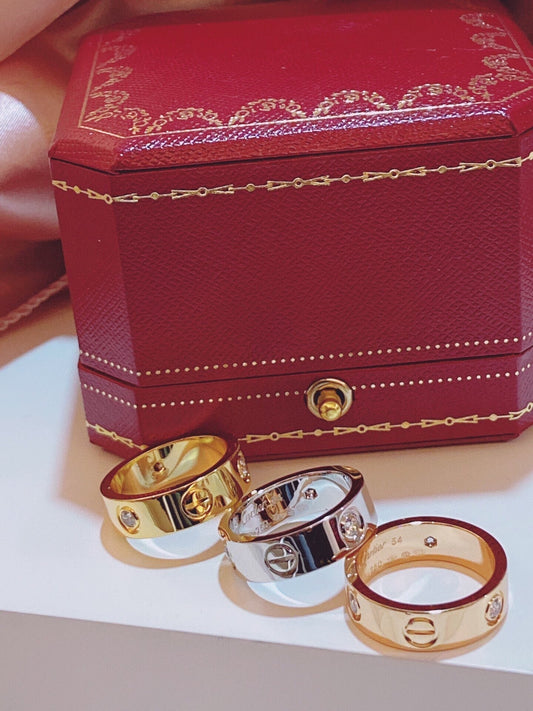 [⭐Lioran]Three-Diamond Ring