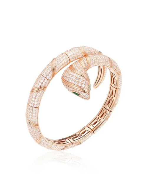 [⭐Lioran]HAUTE COUTURE GOLD SERPENTI BRACELET