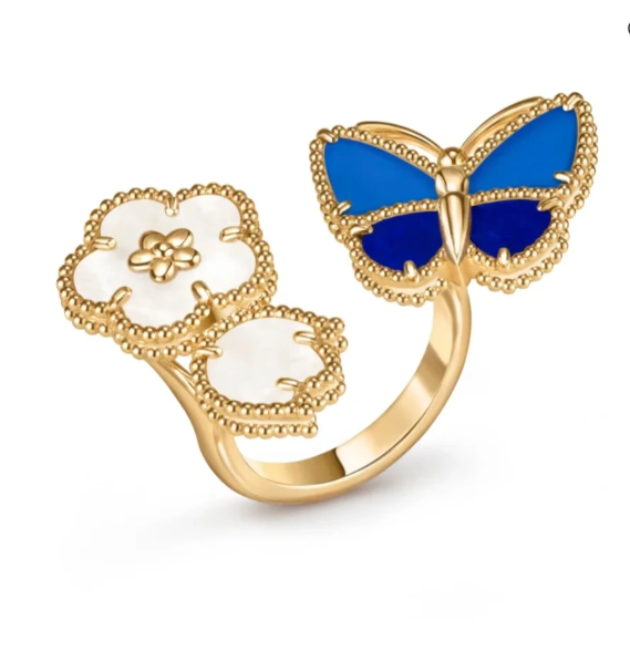 [⭐Lioran]2026 NEW TWIN BUTTERFLY LUCKY RING