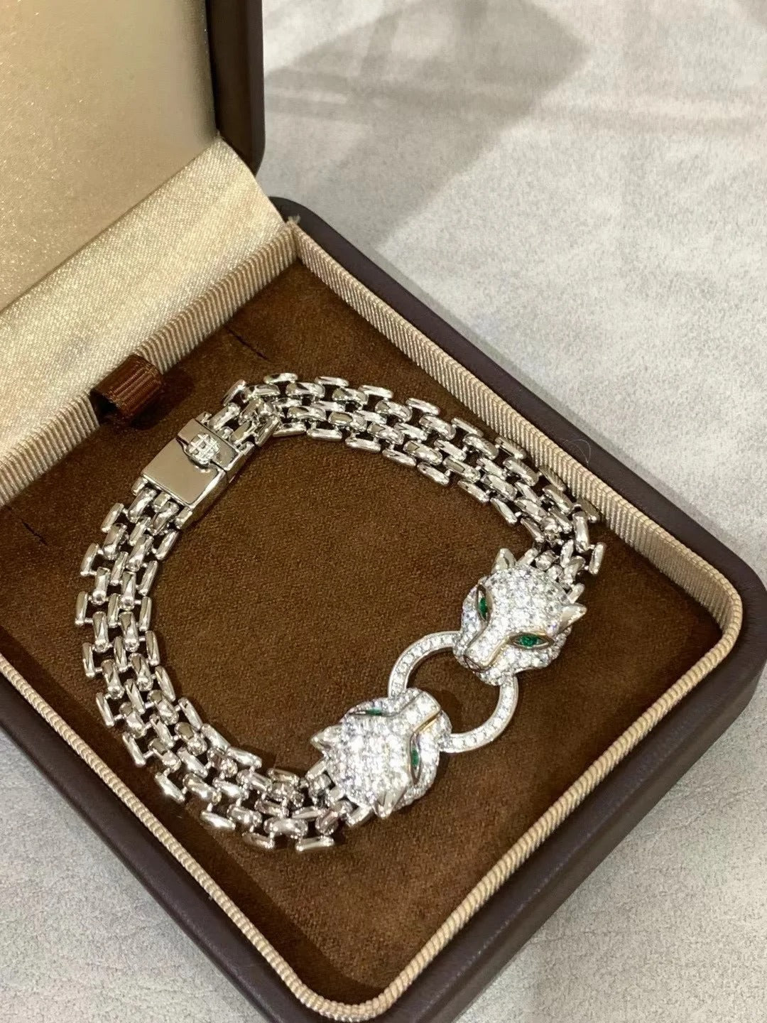 [⭐Lioran] DOUBLE PANTHER BRACELET