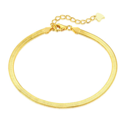 [⭐Lioran Jewelry]Flat Snake Bone Chain Blade Necklace