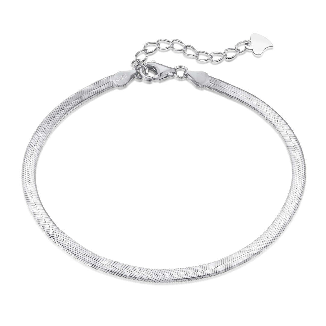 [⭐Lioran Jewelry]Flat Snake Bone Chain Blade Necklace