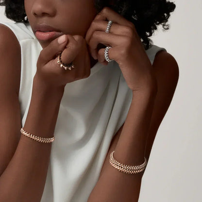 [⭐Lioran]CLASH  BRACELET 8MM DIAMONDS