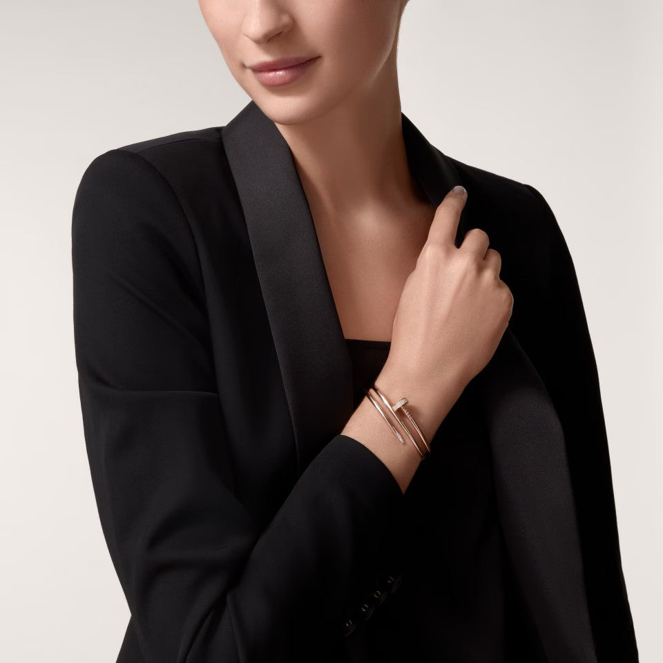 [⭐Lioran]JUSTE BRACELET 3.5MM DOUBLE ROW DIAMOND