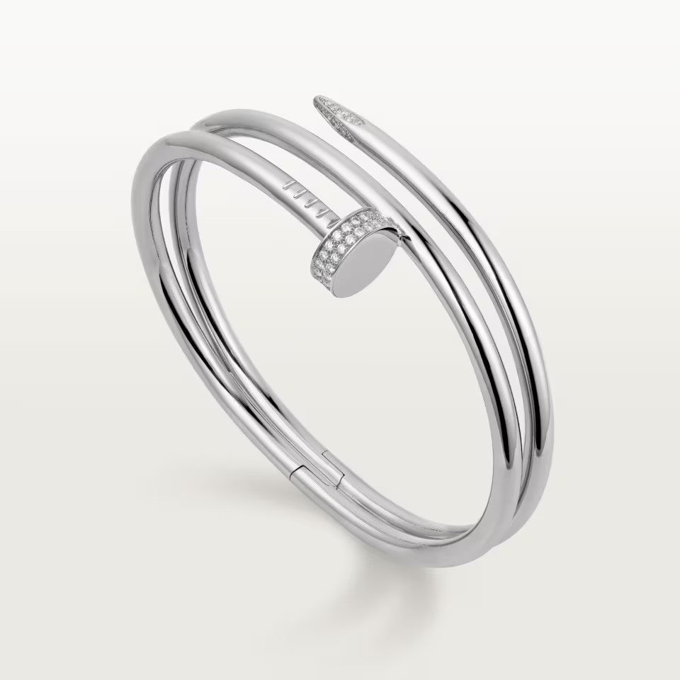 [⭐Lioran]JUSTE BRACELET 3.5MM DOUBLE ROW DIAMOND