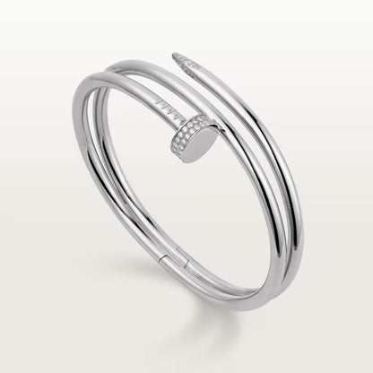 [⭐Lioran]JUSTE BRACELET 3.5MM DOUBLE ROW DIAMOND