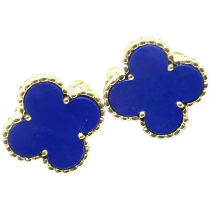 [⭐Lioran]CLOVER MINI 9.5MM TURQUOISE EARRINGS