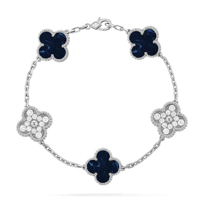 [⭐Lioran]CLOVER 5 MOTIF PIETERSITE BRACELET COLLECTION