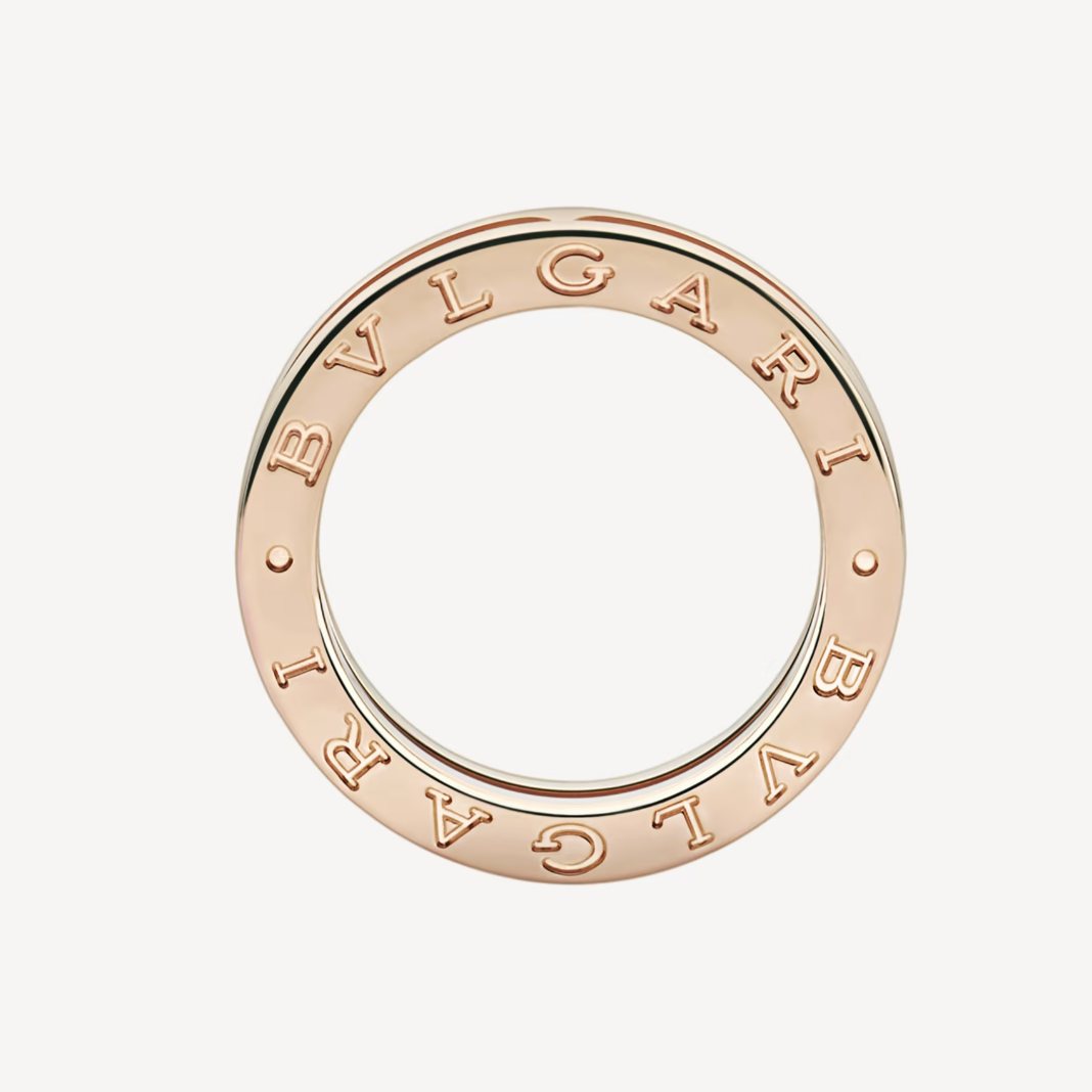 [⭐Lioran]ZERO 1 ONE-BAND PAVED DIAMONDS ON THE SPIRAL RING