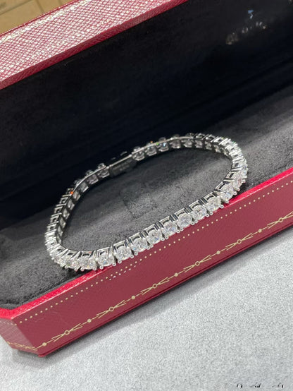 [⭐Lioran jewelrys]TENNIS BRACELET WITH FULL DIAMOND SETTING