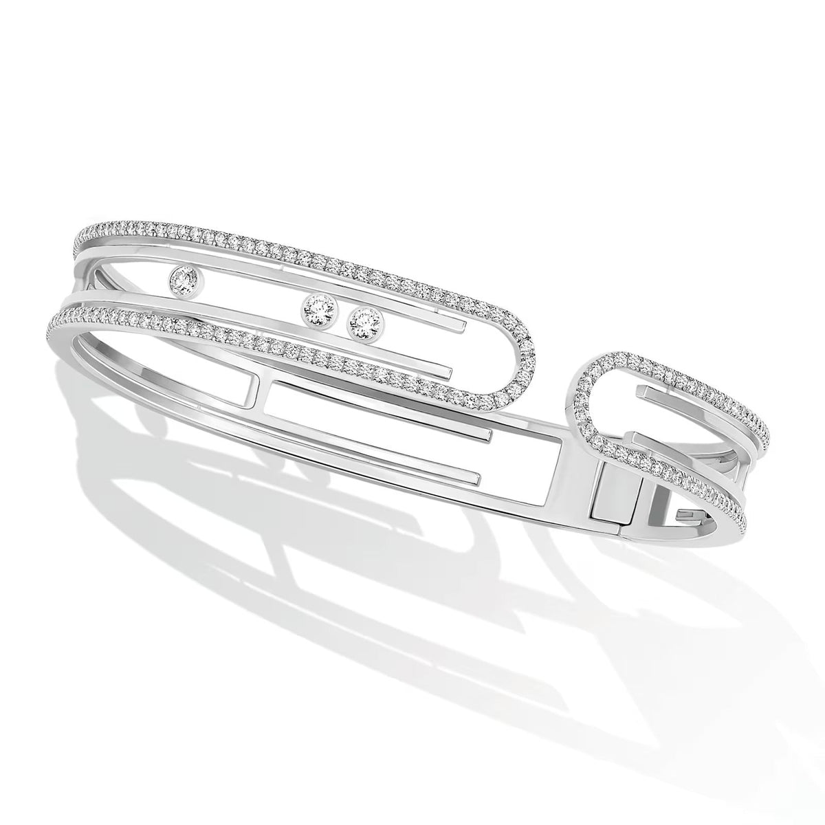 [⭐Lioran]MOVE 10TH PAVED DIAMOND BRACELET