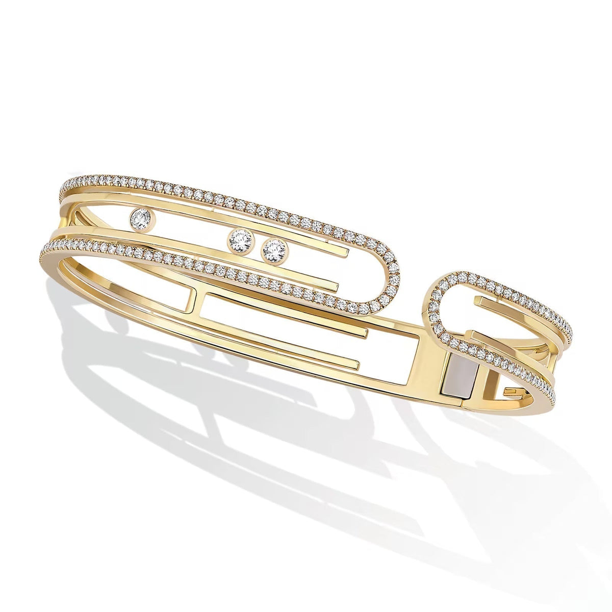 [⭐Lioran]MOVE 10TH PAVED DIAMOND BRACELET