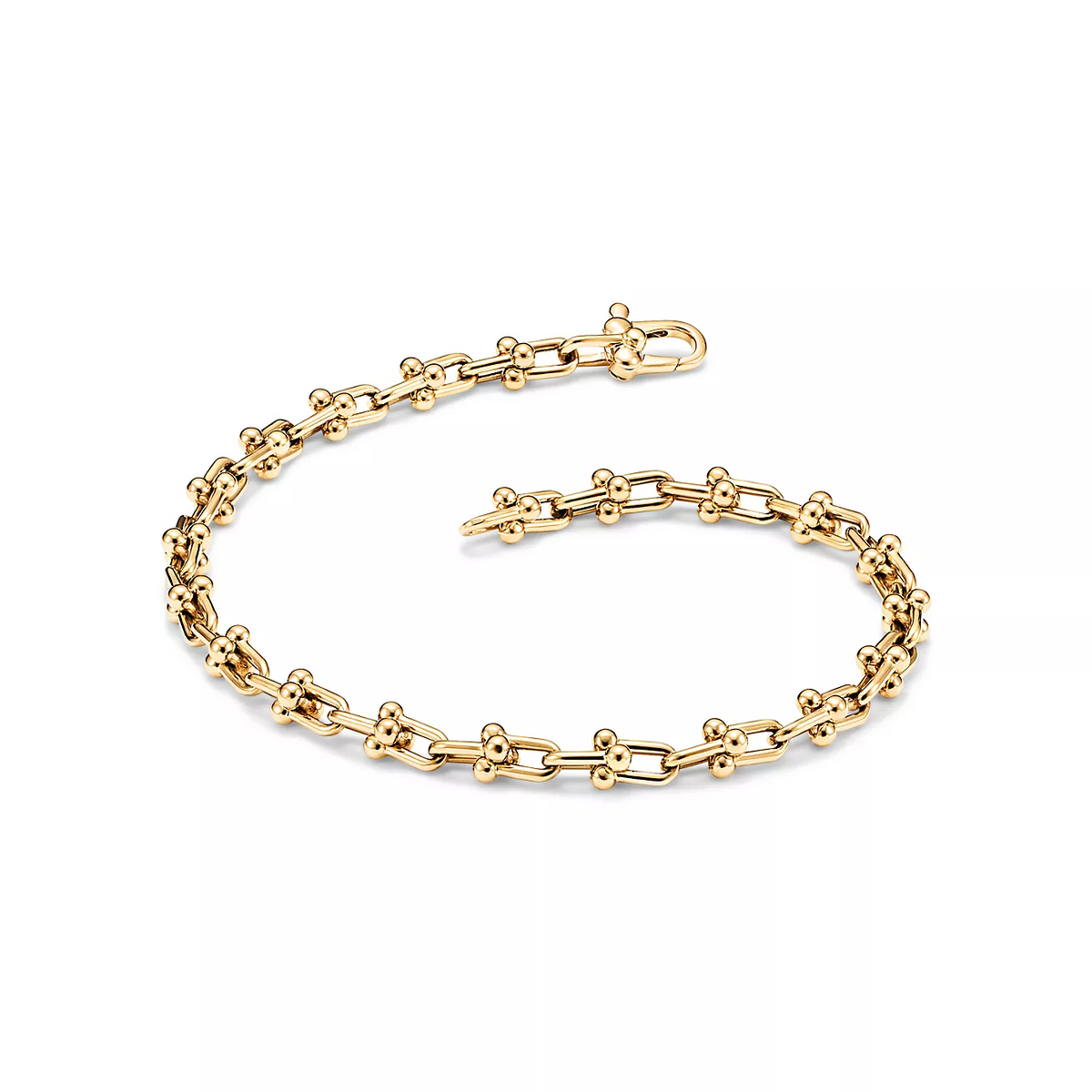 [Lioran]HARDWEAR MICRO LINK 44 MOTIF GOLD BRACELET