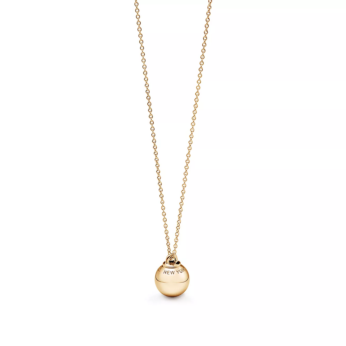 [Lioran]BALL PENDANT 12.75MM NECKLACE