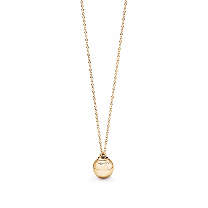 [Lioran]BALL PENDANT 12.75MM NECKLACE