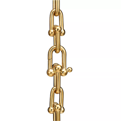 [Lioran]HARDWEAR MEDIUM LINK 20 MOTIF GOLD BRACELET
