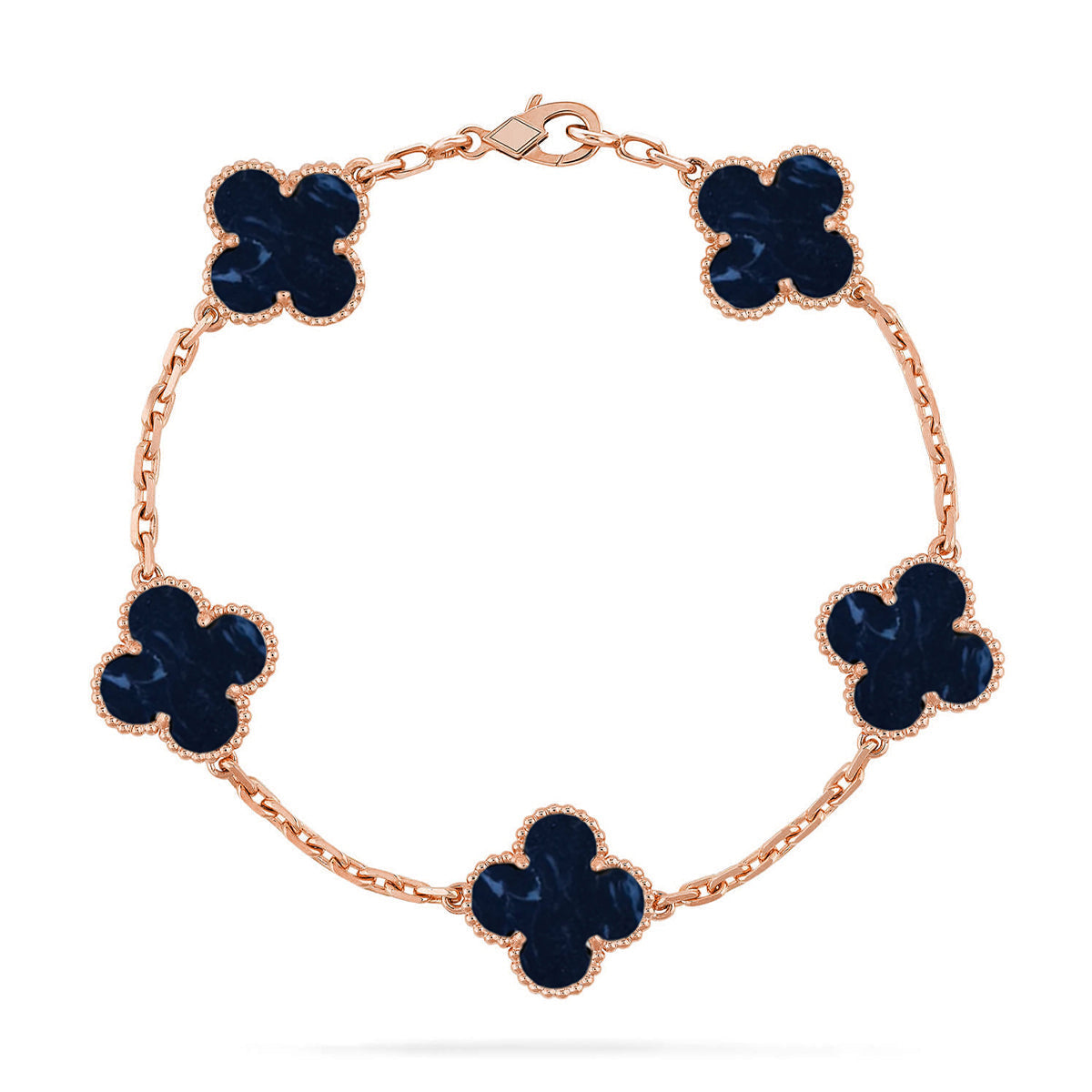 [⭐Lioran]CLOVER 5 MOTIF PIETERSITE BRACELET COLLECTION