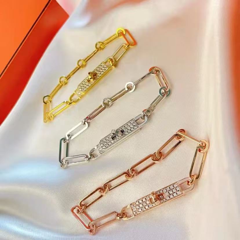 [⭐Lioran]CHAINE BRACELET SMALL MODEL DIAMOND